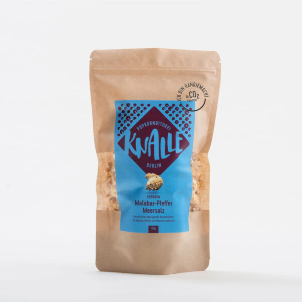 Knalle Popcorn Malabar Pfeffer Meersalz