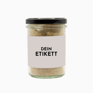 Olive sea salt with own label