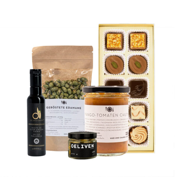 Feinkost Geschenkbox ohne Wein