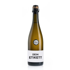 Personalisierte Sektflasche – Kreativ und Individuell, Winzersekt brut nature 0,75l