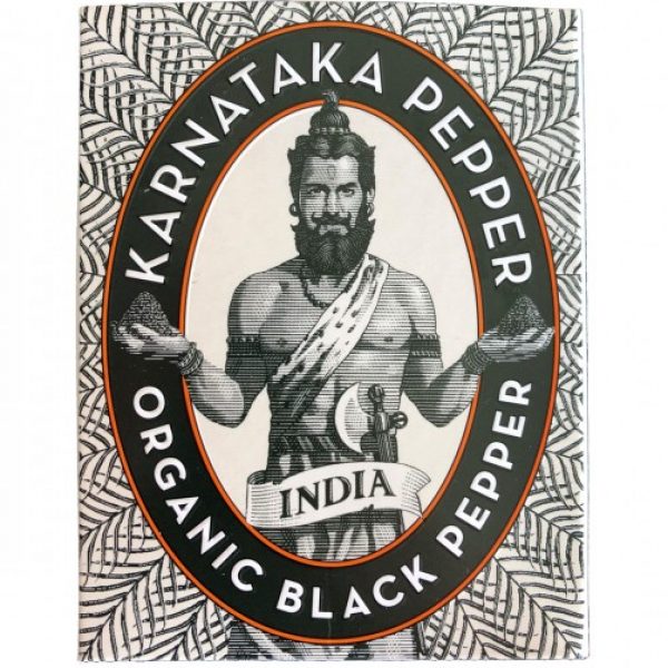 Karnataka Schwarzer Malabar Pfeffer Bio 50g