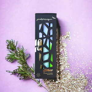Pink Stories Dip Dye Glitter Kezen Under the Mistletoe