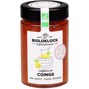 Bioloklock französische Bio Quittenkonfitüre 230g