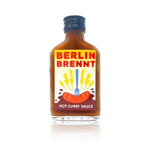 Berlin Brennt Hot Curry Sauce 100ml