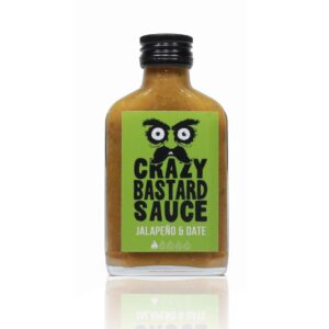Crazy Bastard Hot Sauce – Jalapeño & Date 100ml