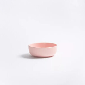 Pastel Bowl von Pizzetti Home Rosa Handgefertigte Steingutschale