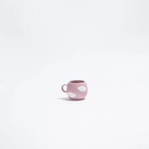 Runde Espressotasse Rosa Wolken Egg Back Home 1 Tasse