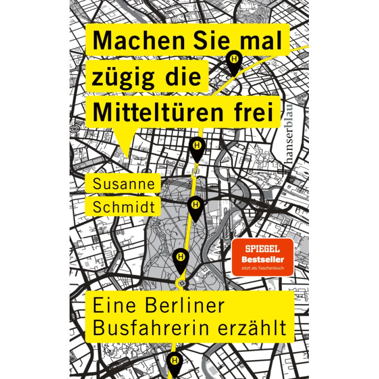 „Machen Sie mal zügig die Mitteltüren frei“ – Berliner Nahverkehr mit Herz, Humor und Haltung 🚍 Eine Busfahrerin erzählt – Susanne Schmidts Blick hinter die Kulissen der Hauptstadt In „Machen Sie mal zügig die Mitteltüren frei“ erzählt die Berliner Busfahrerin Susanne Schmidt mit Witz, Wärme und einem scharfen Blick vom Alltag hinter dem Steuer. Dieses Buch ist mehr als eine Sammlung kurioser Geschichten aus dem Berliner Nahverkehr – es ist eine Liebeserklärung an die Held:innen des öffentlichen Lebens.