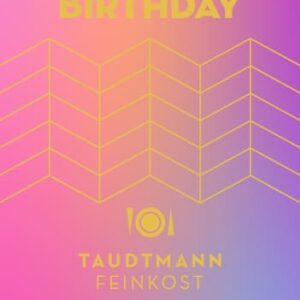 Banderole für Geschenkboxen Happy Birthday