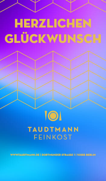 🎉 Herzlichen Glückwunsch Ein intensives Blau mit violettem Schimmer unterstreicht die goldene Schrift „Herzlichen Glückwunsch“. Diese elegante Kombination passt ideal für besondere Erfolge und Jubiläen. 👉 Personalisierbar mit Namen oder individuellem Gruß.